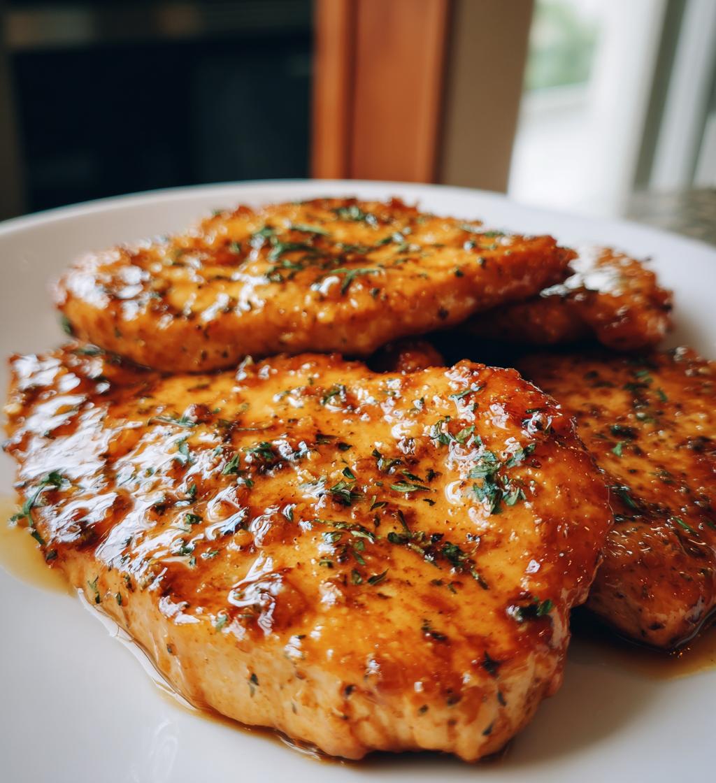 air fryer maple glazed chicken breast