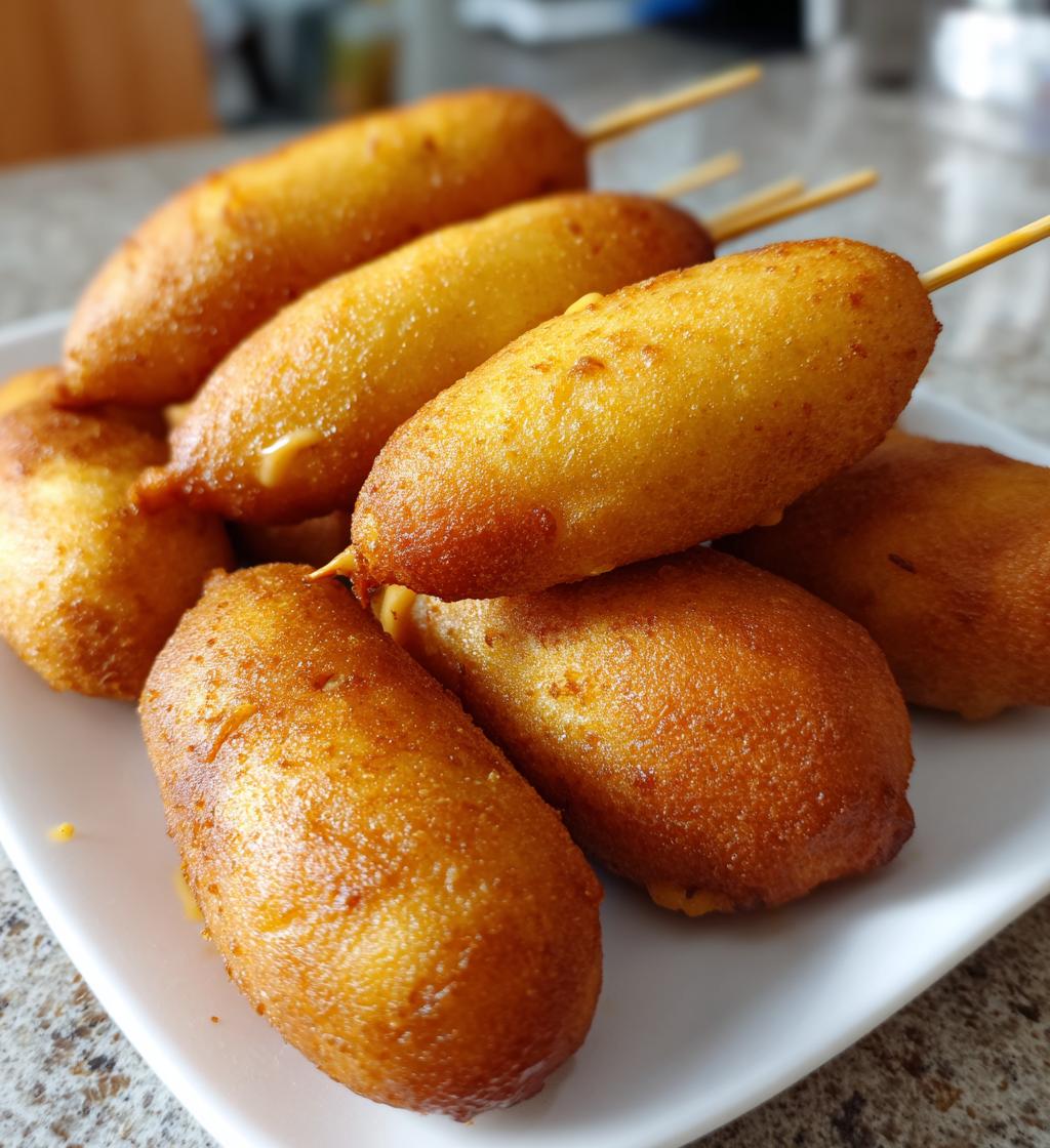 air fryer mini corn dogs recipe - detail 1