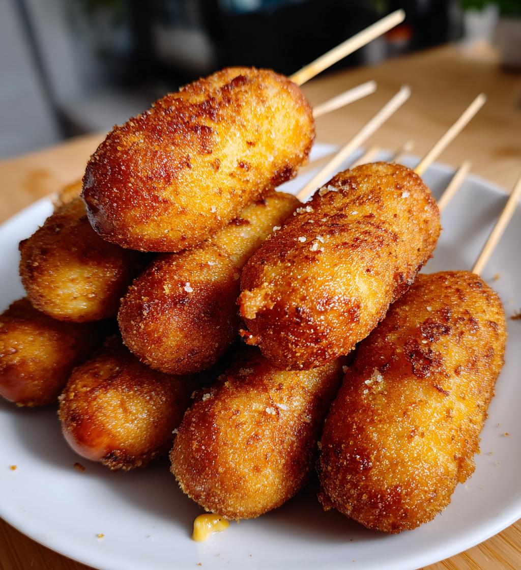 air fryer mini corn dogs recipe