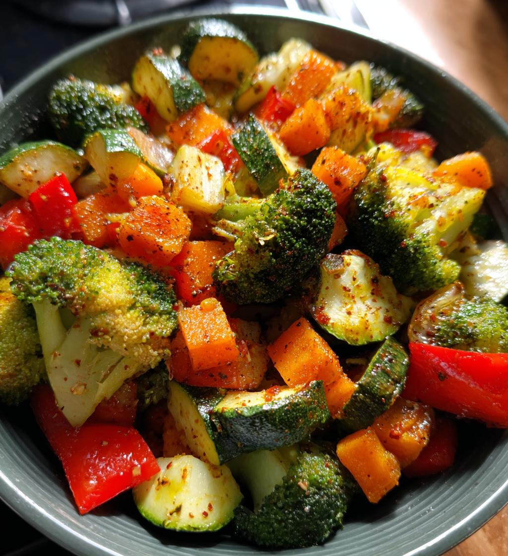 air fryer mixed vegetables recipe perfect crunch - detail 1