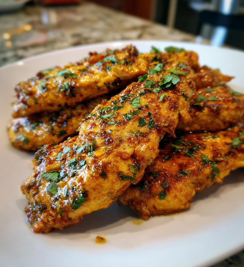 air fryer moroccan spiced chicken fillet - detail 1