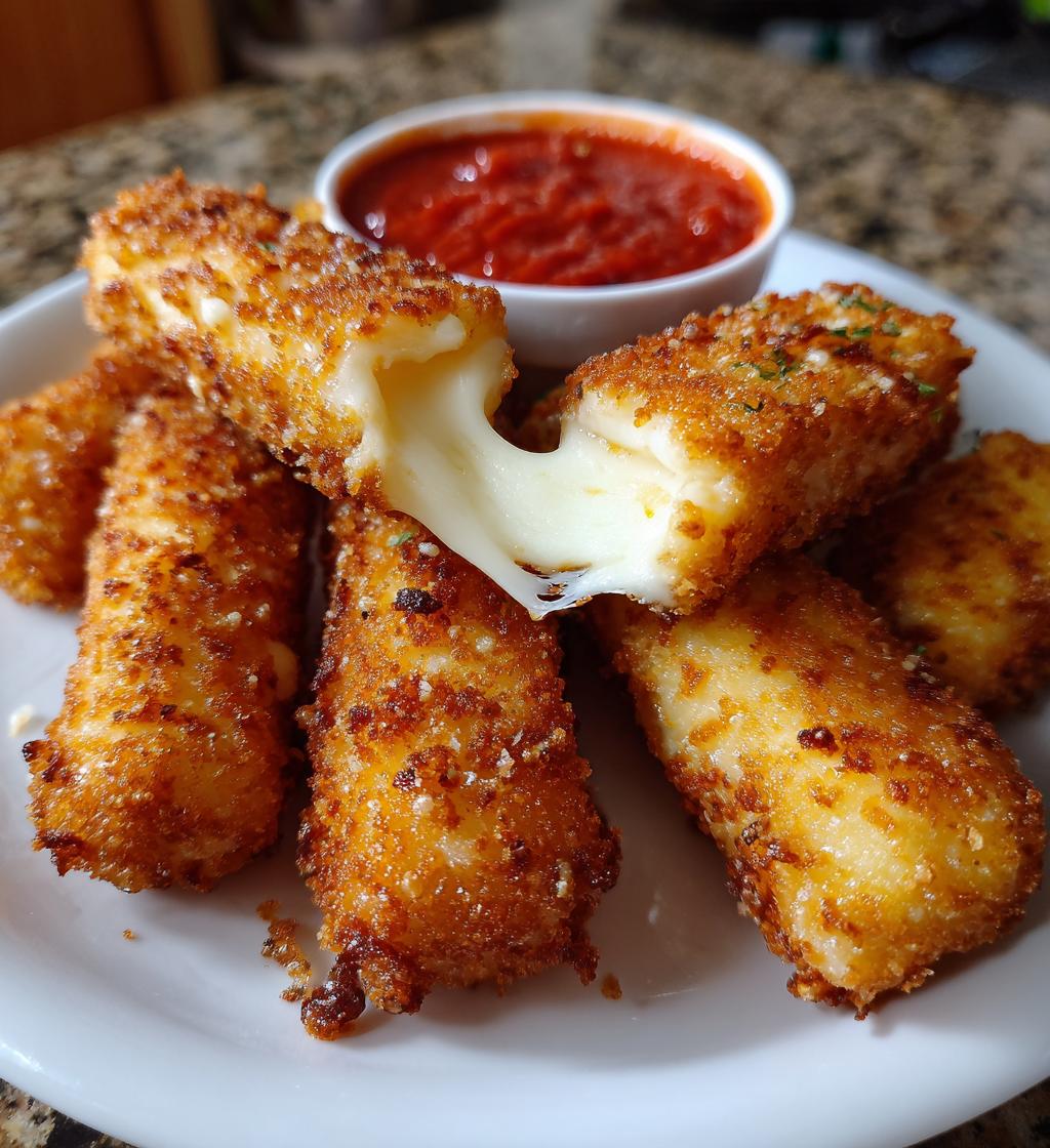 air fryer mozzarella sticks recipe