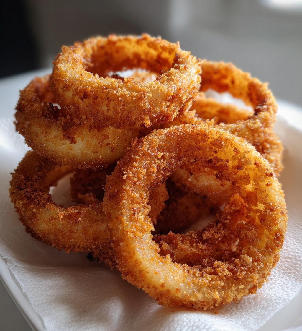 air fryer onion rings guilt free crispy delights - detail 1