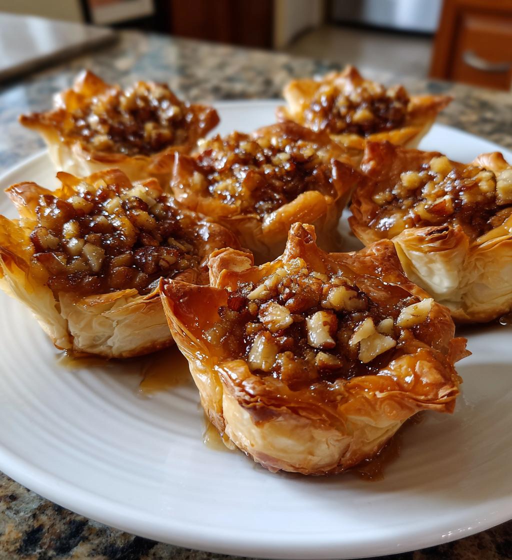 air fryer pecan pie bites - detail 1