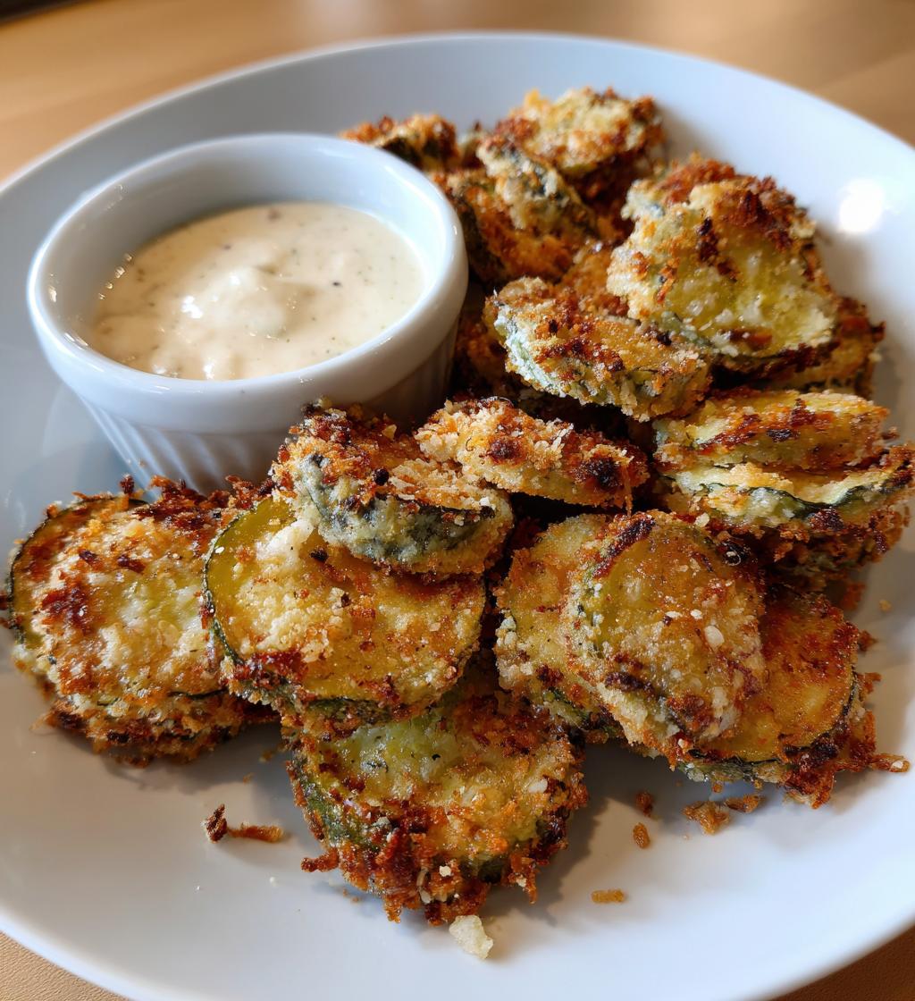 air fryer pickles almond flour crust - detail 1