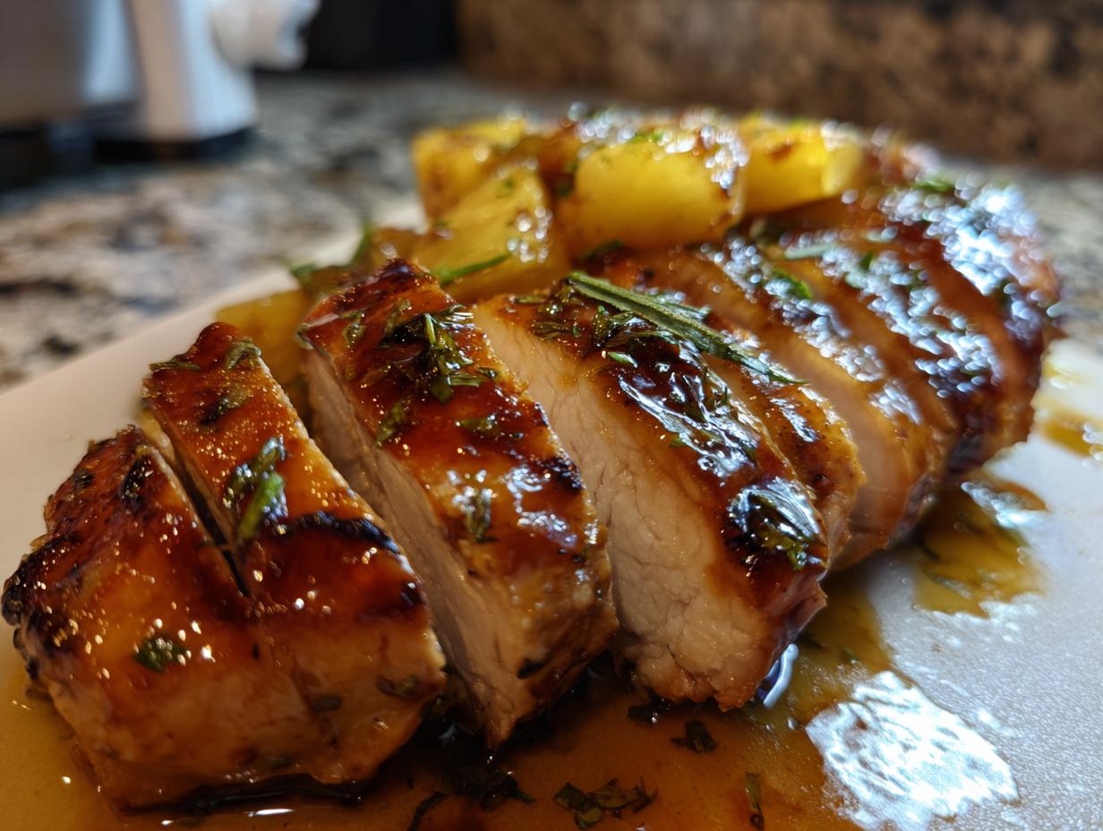 air fryer pineapple teriyaki chicken breast recipe