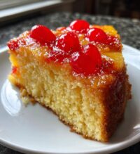 air fryer pineapple upside down cake