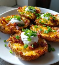 air fryer potato skins deliciously crispy appetizer