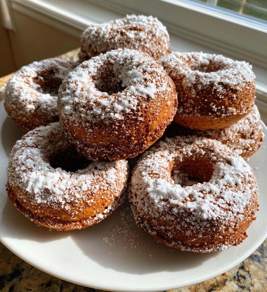 air fryer pumpkin spice donuts - detail 1