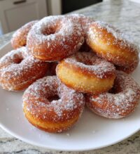air fryer pumpkin spice donuts