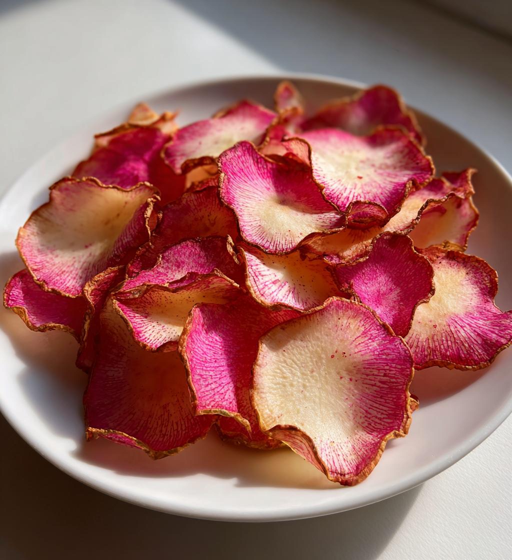 air fryer radish chips healthy crunchy delights - detail 1