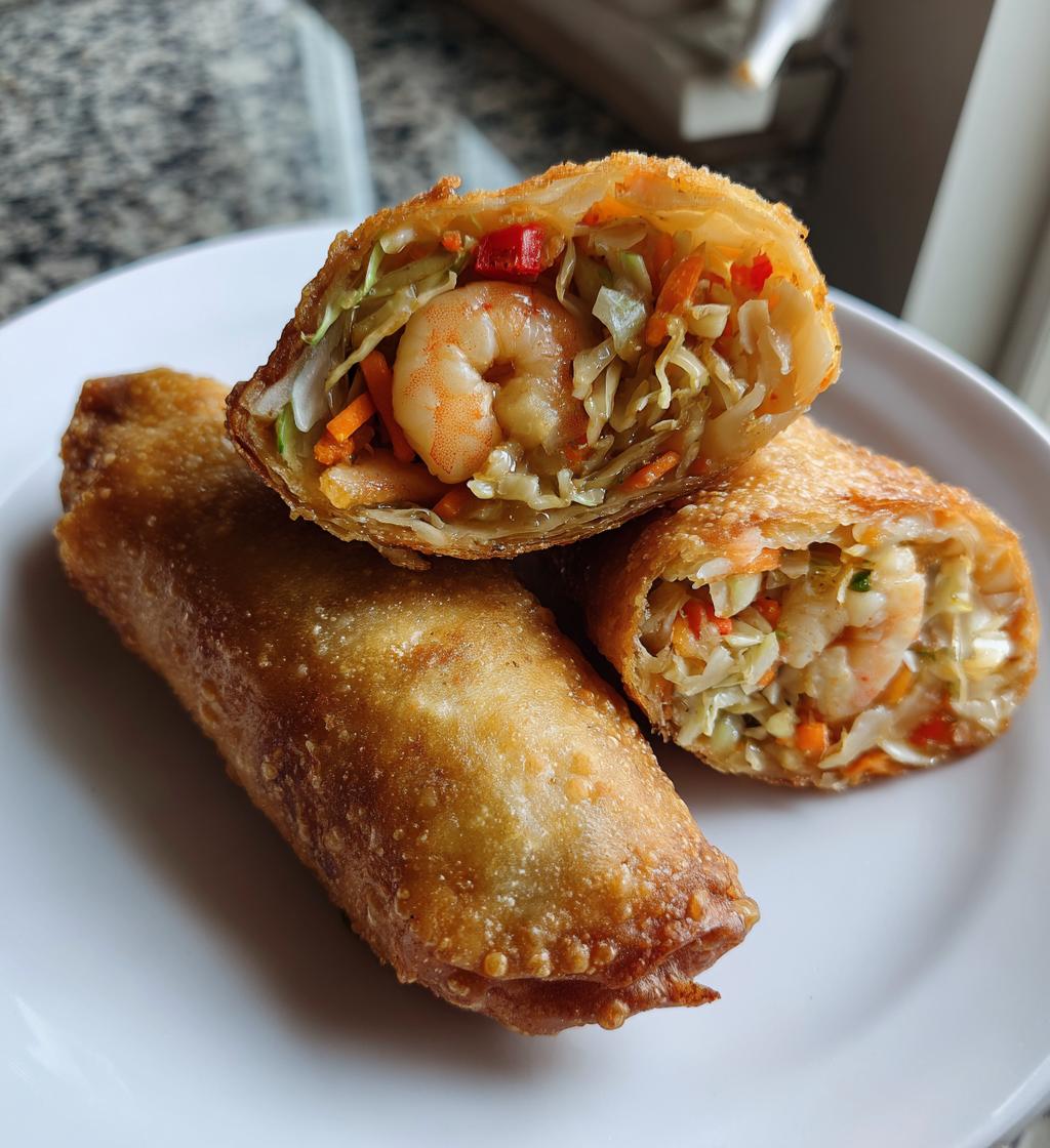 air fryer spring rolls crispy family recipe - detail 1