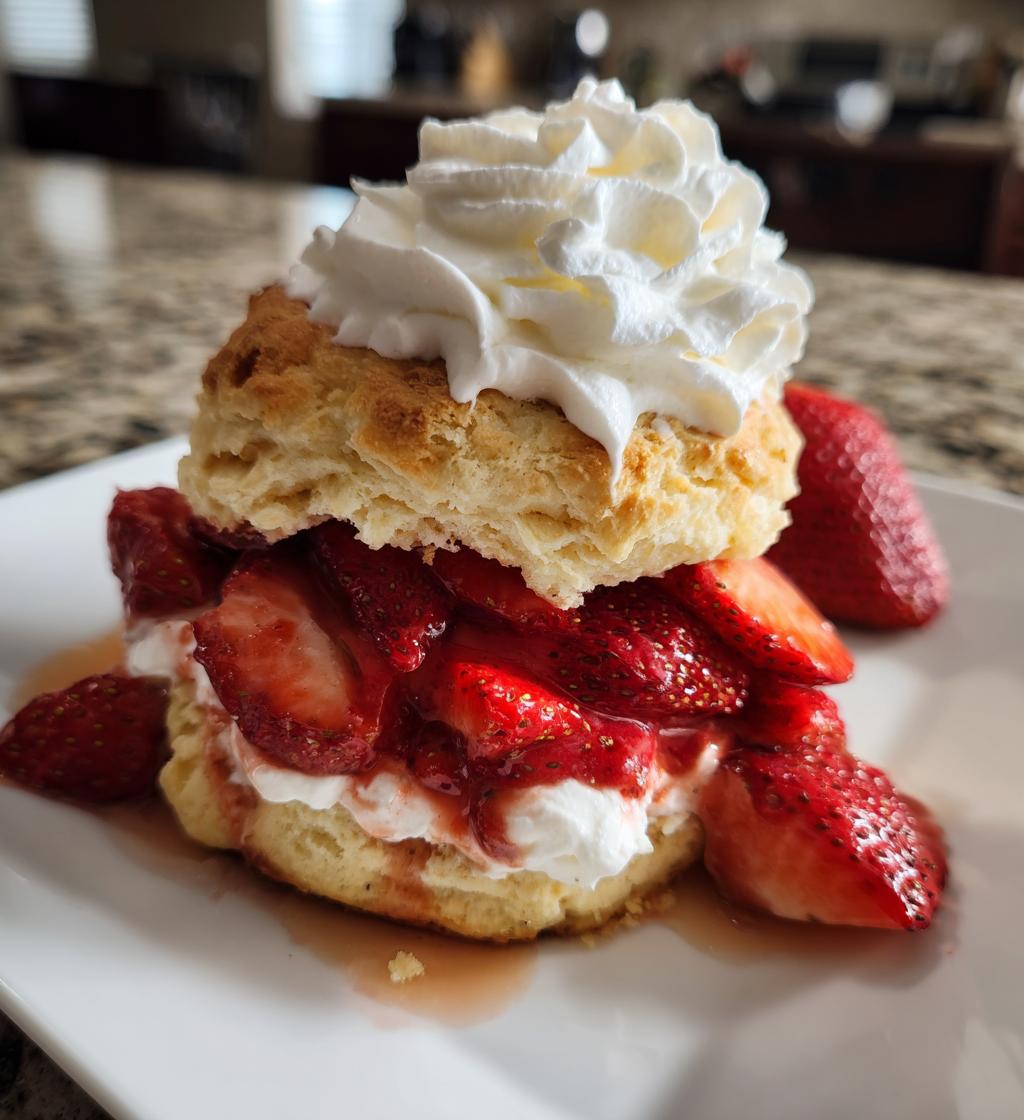 air fryer strawberry shortcake recipe