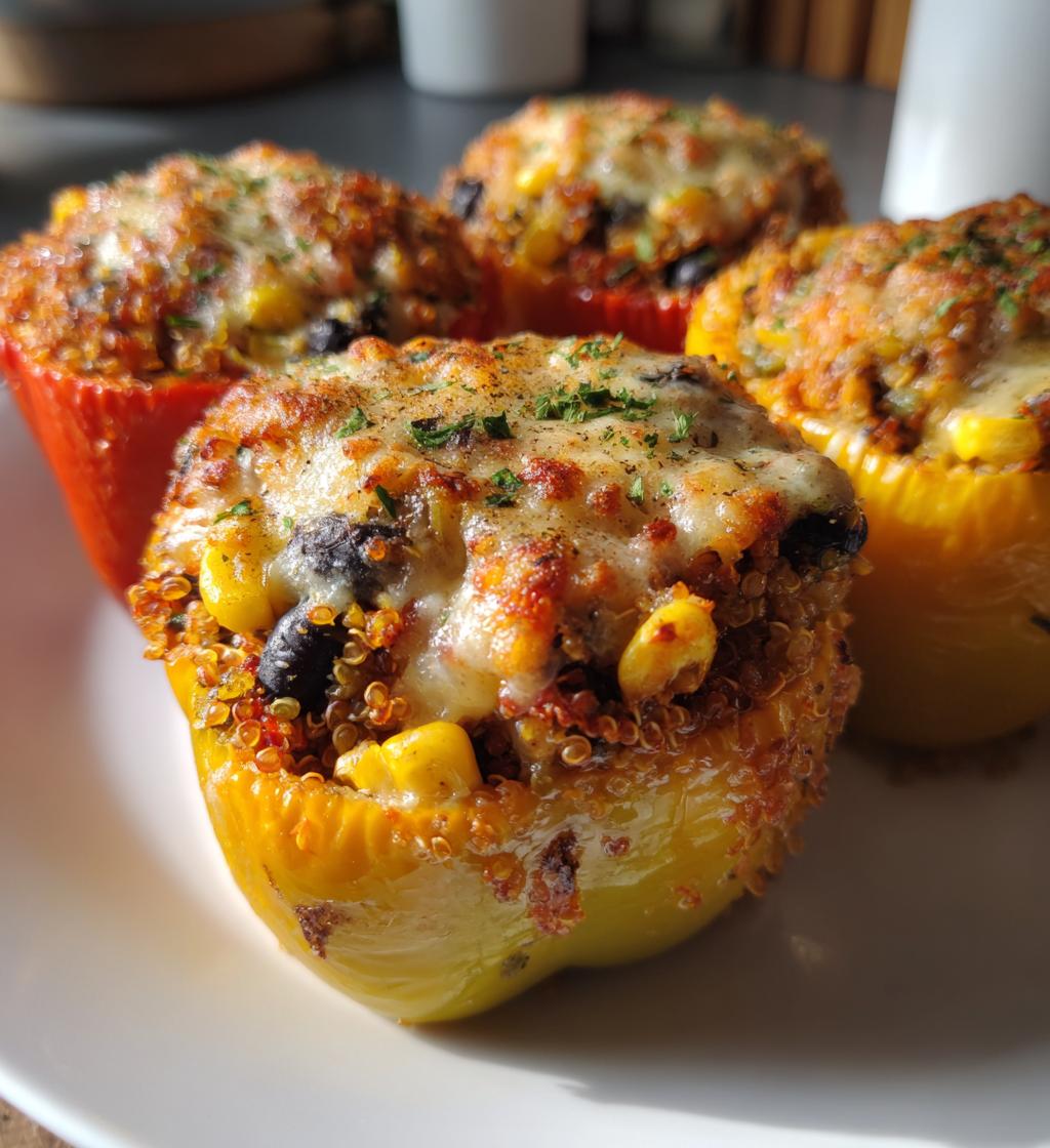 air fryer stuffed bell pepper bites