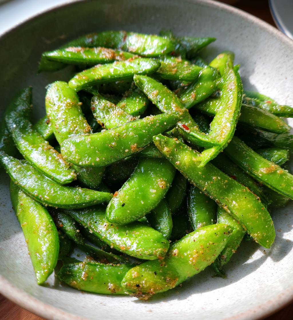 air fryer sugar snap peas crunchy delight recipe