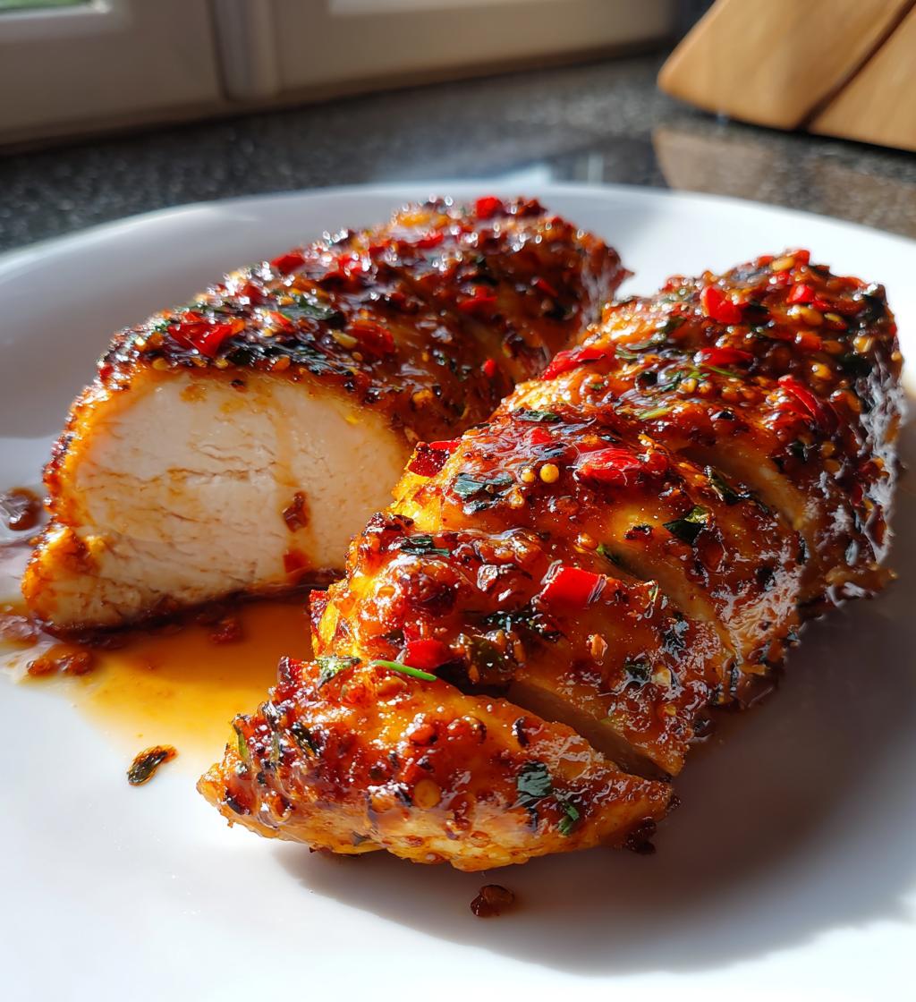 air fryer sweet chili chicken breast recipe - detail 1