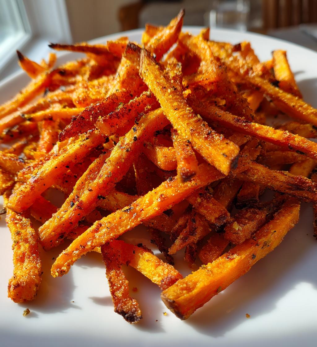 air fryer sweet potato fries recipe - detail 1