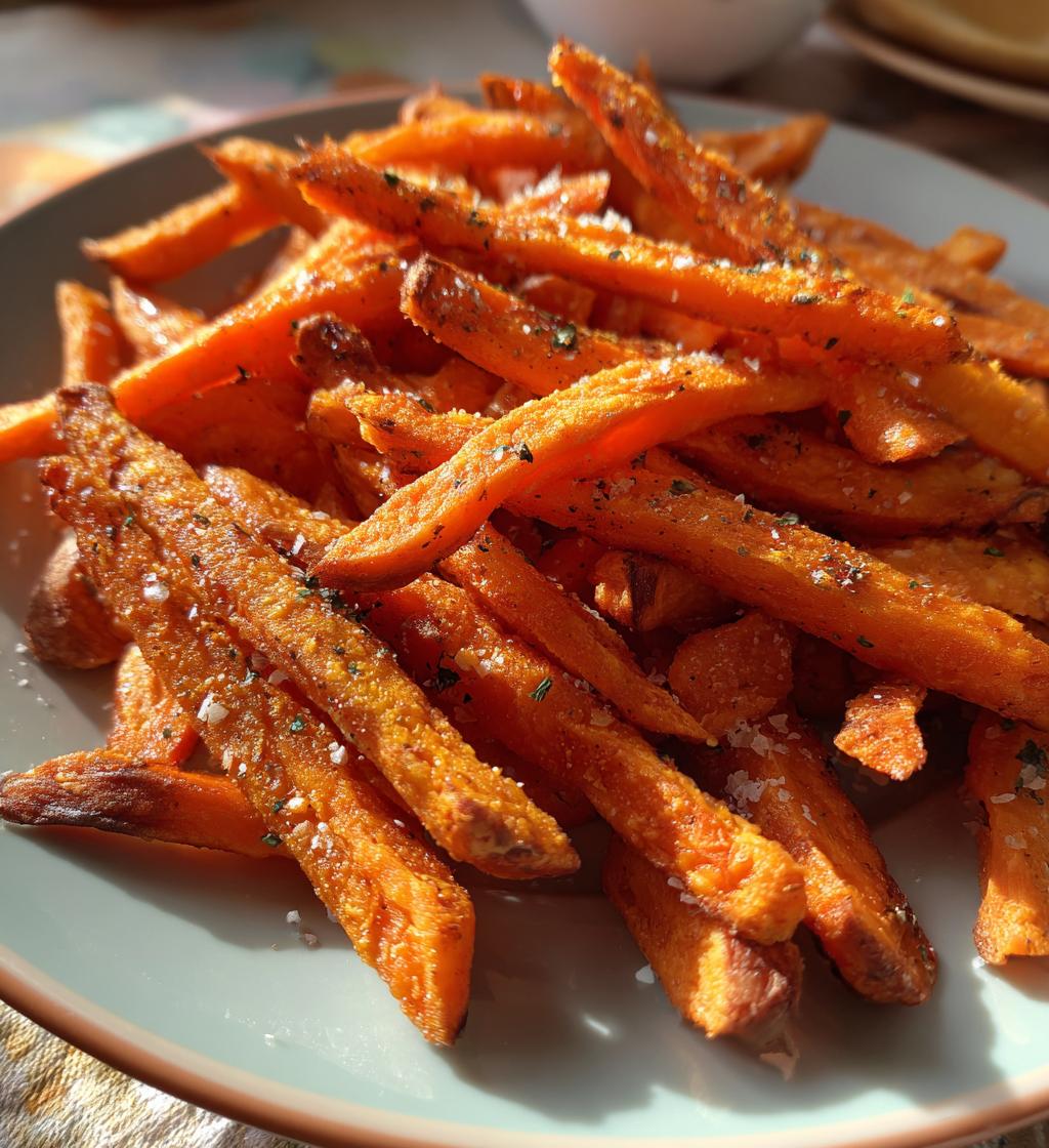 air fryer sweet potato fries recipe