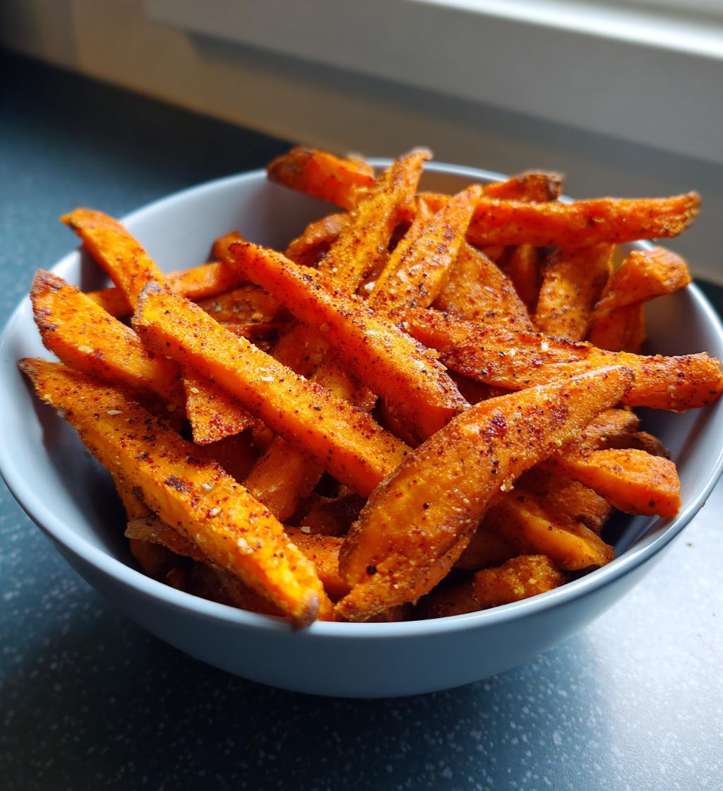 air fryer sweet potato fries