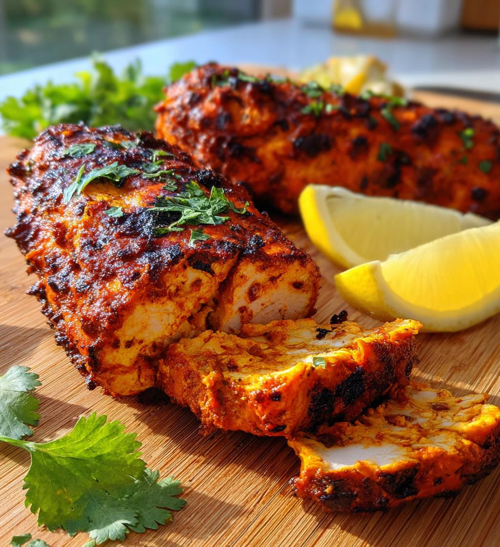 air fryer tandoori chicken breast recipe