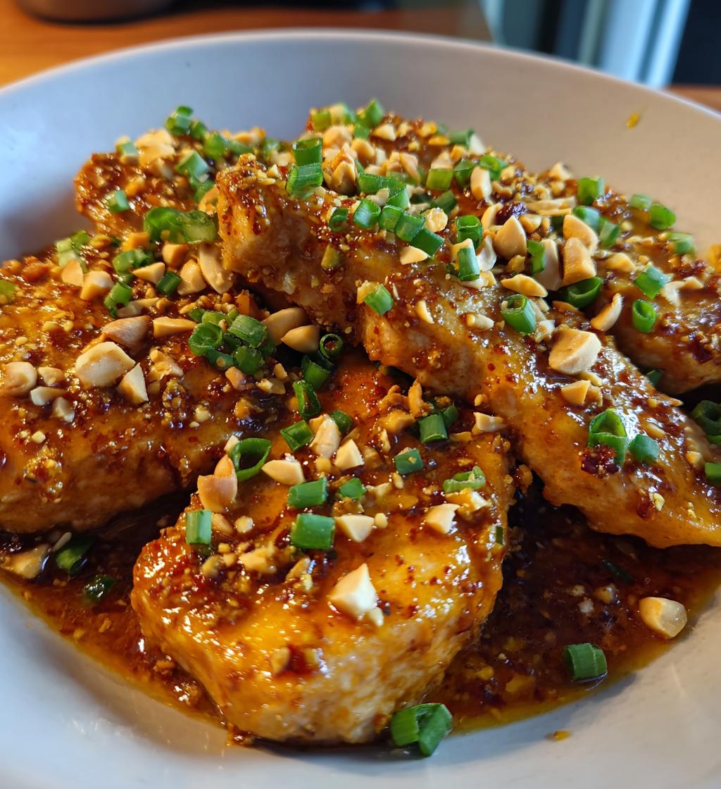air fryer thai peanut chicken fillet recipe - detail 1