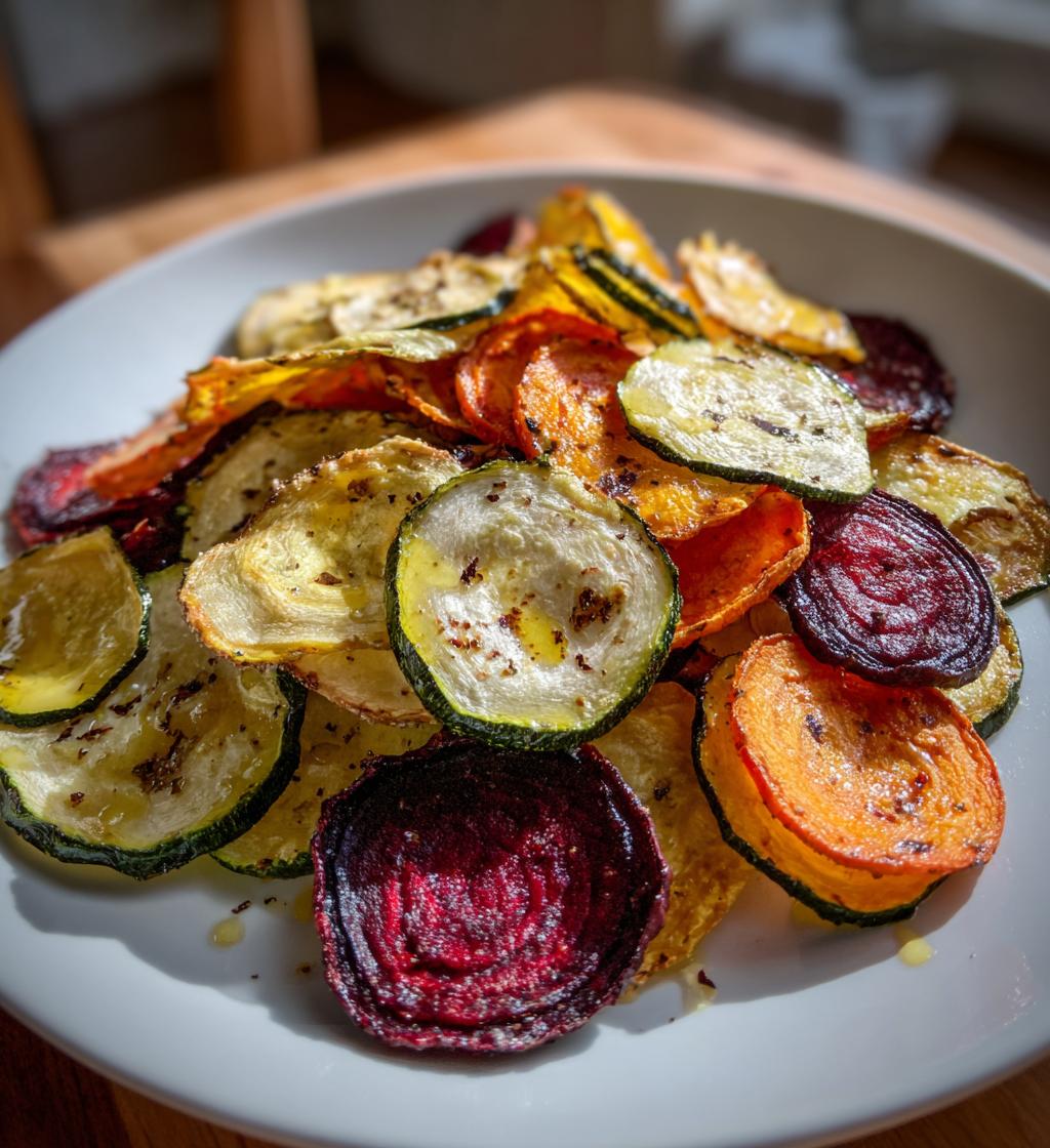 air fryer veggie chips recipe guilt free snack
