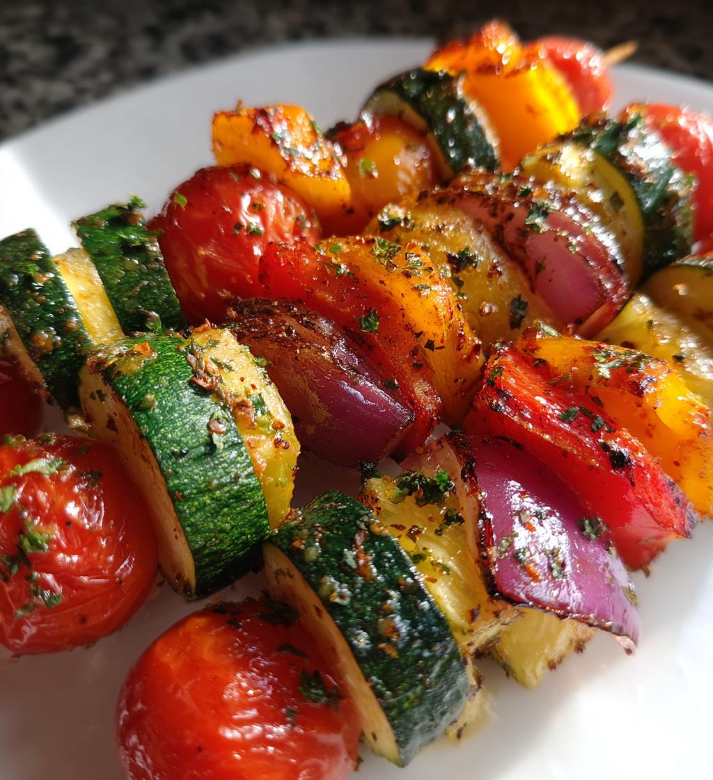 air fryer veggie skewers recipe tips - detail 1