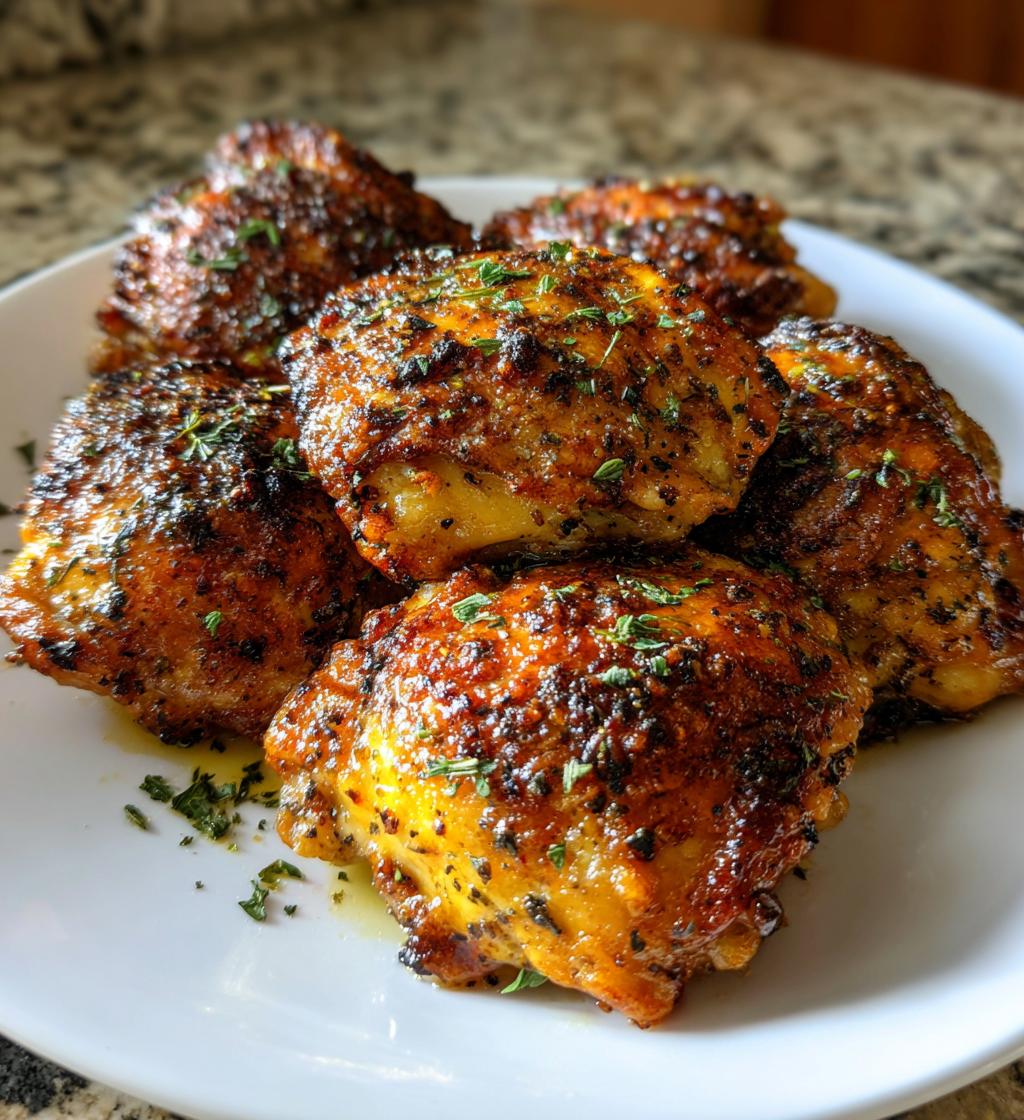 bone in skinless chicken thigh recipes air fryer
