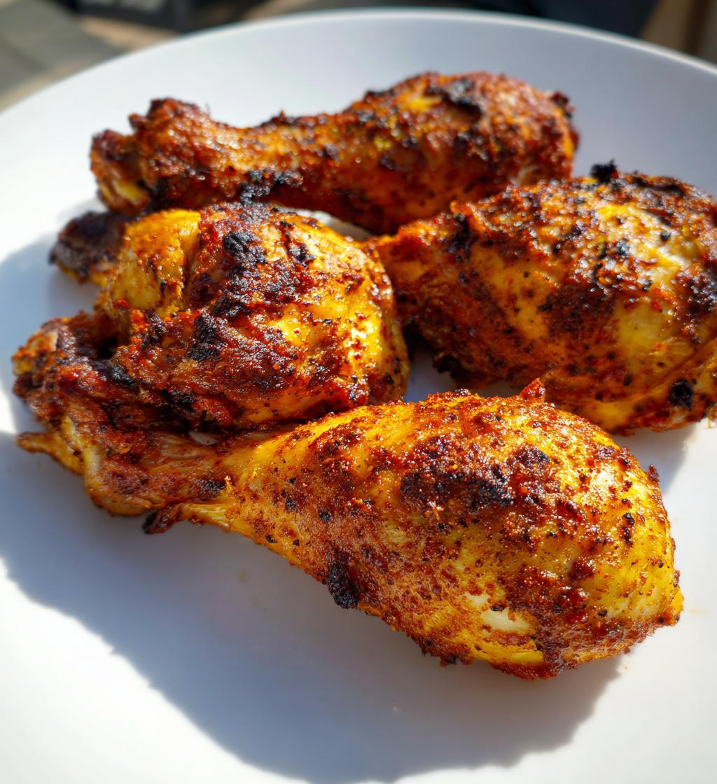 crispiest air fryer chicken legs recipe - detail 1