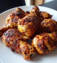 crispiest air fryer chicken legs recipe