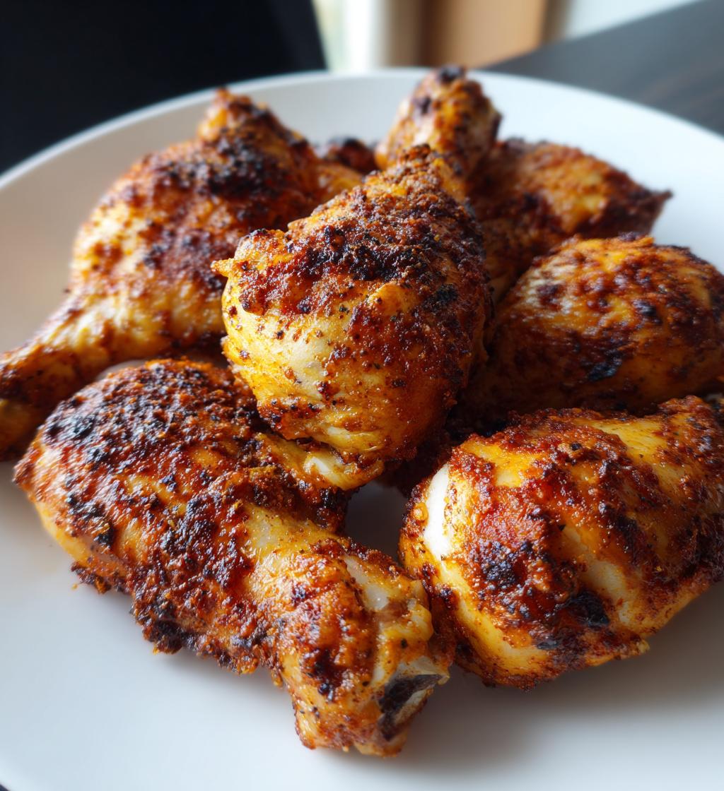 crispiest air fryer chicken legs recipe