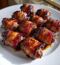 easy air fryer bacon wrapped dates recipe