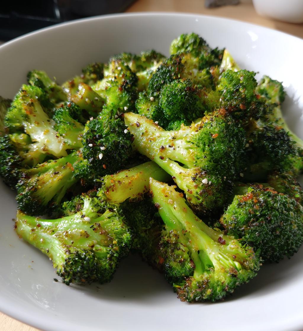easy air fryer broccoli recipe - detail 1
