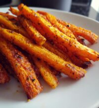 easy air fryer carrot fries recipe