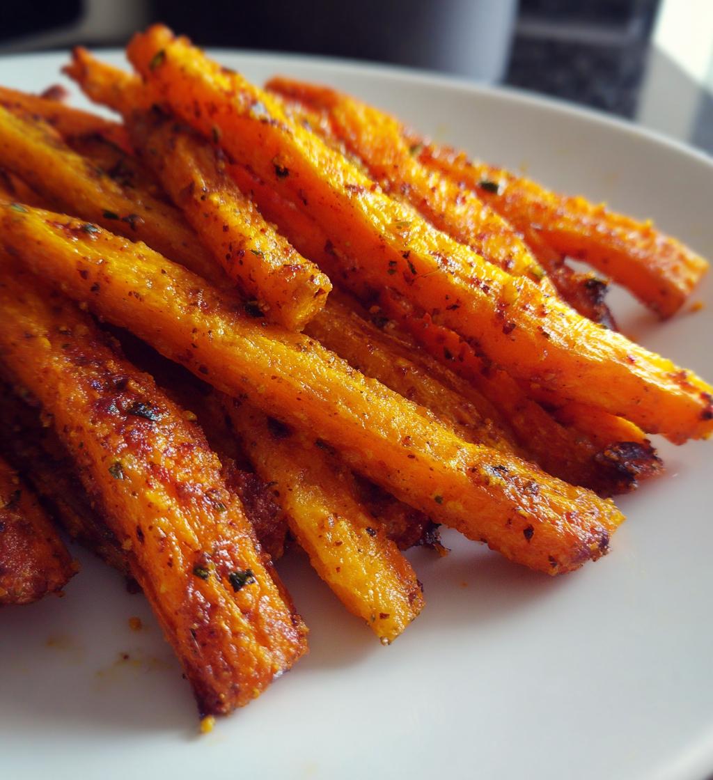 easy air fryer carrot fries recipe