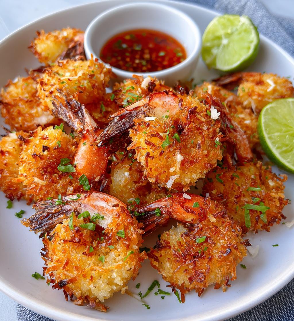 easy air fryer coconut shrimp recipe - detail 1