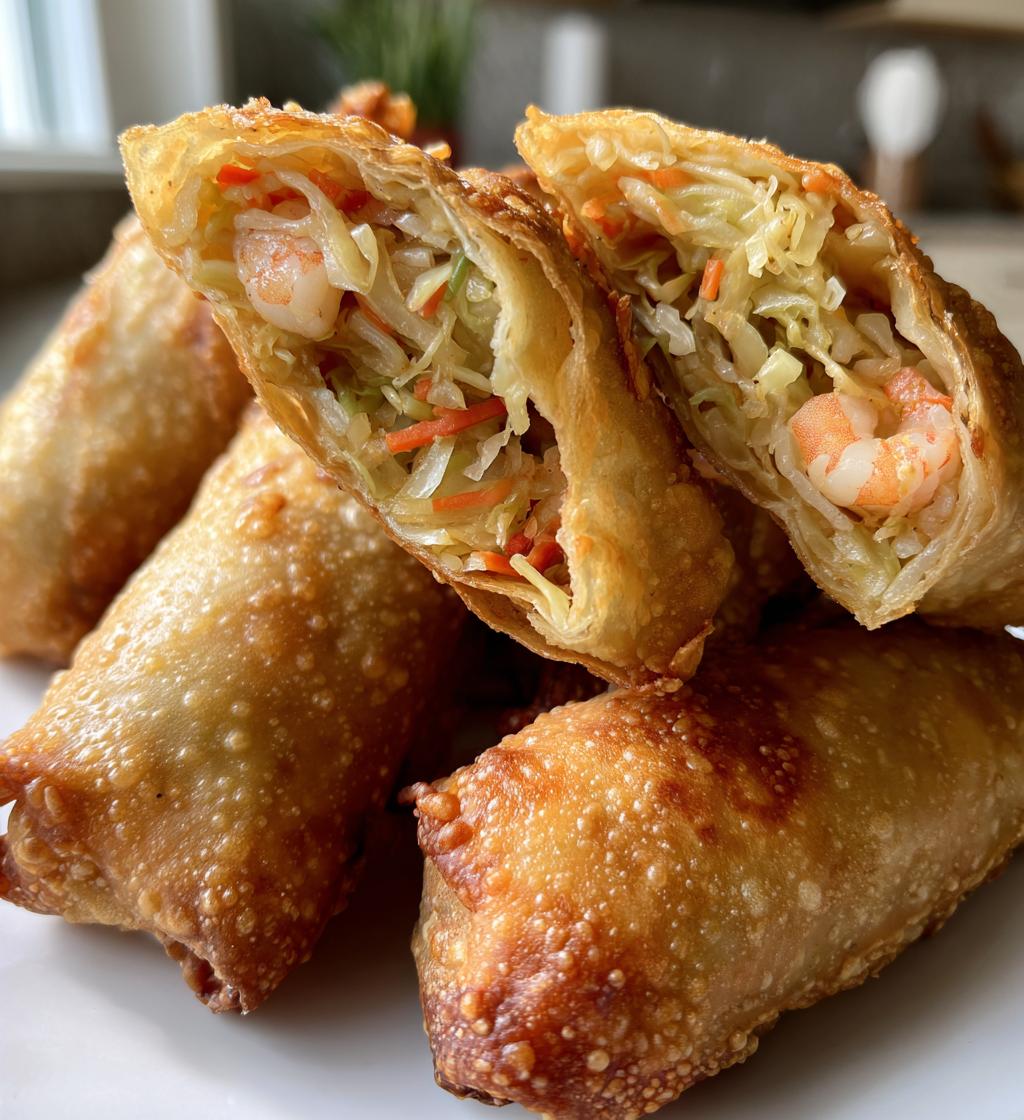 easy air fryer egg rolls recipe - detail 1