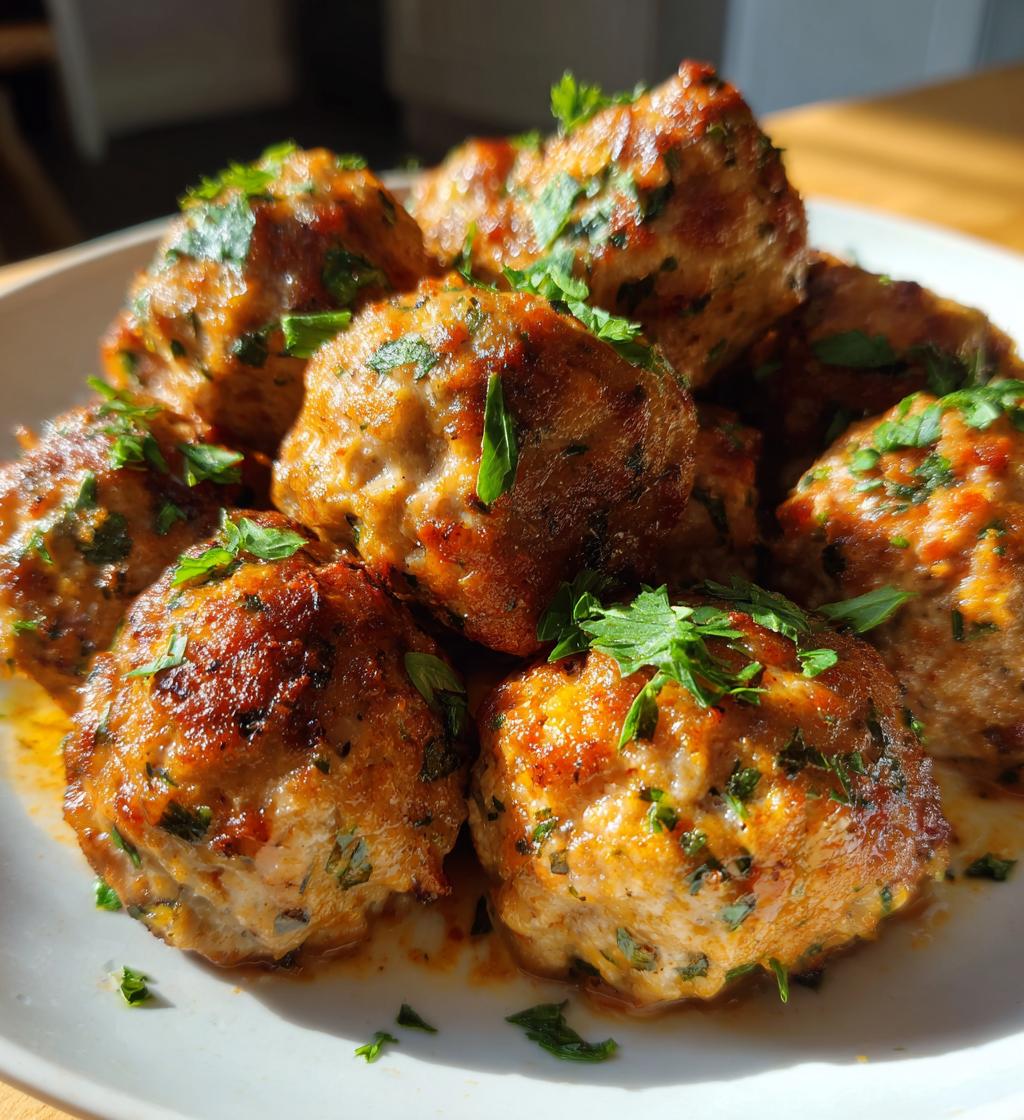 easy air fryer meatballs recipe - detail 1