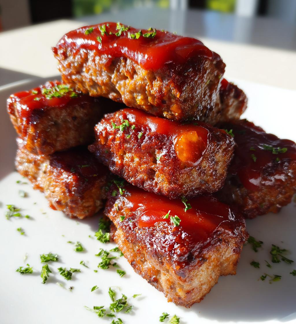 easy air fryer meatloaf minis recipe - detail 1