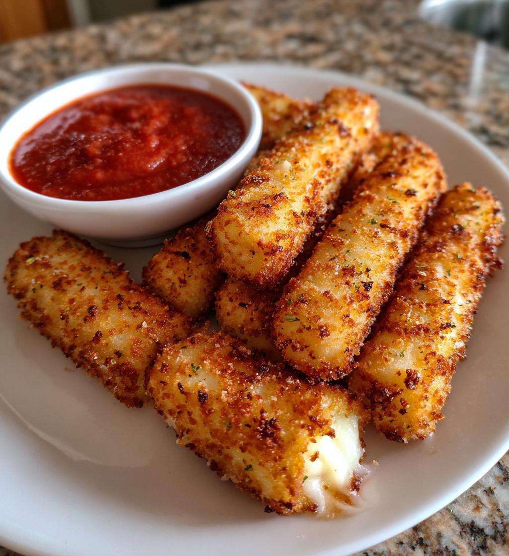 easy air fryer mozzarella sticks recipe