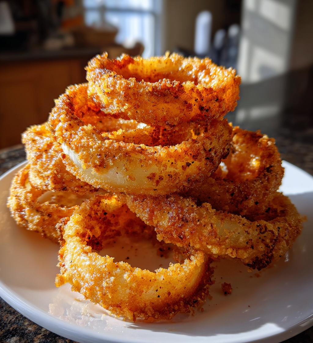 easy air fryer onion rings recipe