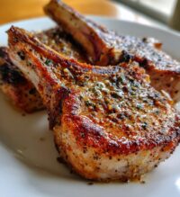 easy air fryer pork chops recipe juicy delicious