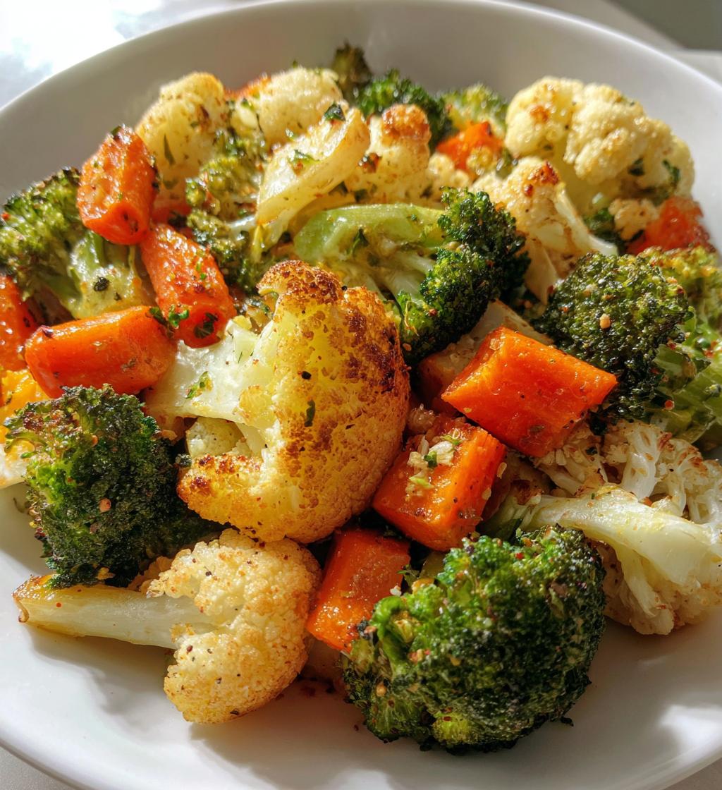easy air fryer roasted vegetables recipe - detail 1
