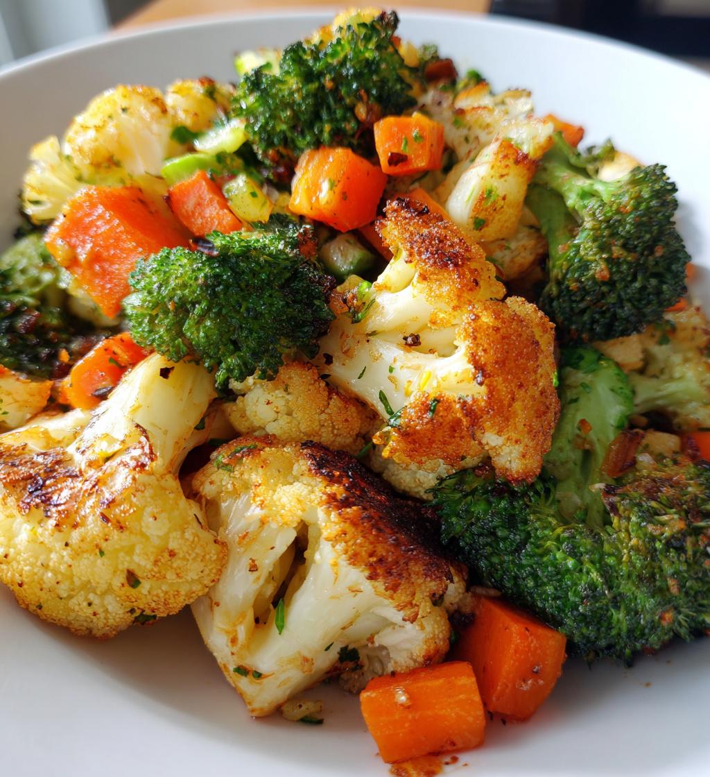 easy air fryer roasted vegetables recipe