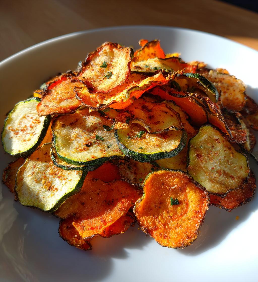 easy air fryer veggie chips recipe