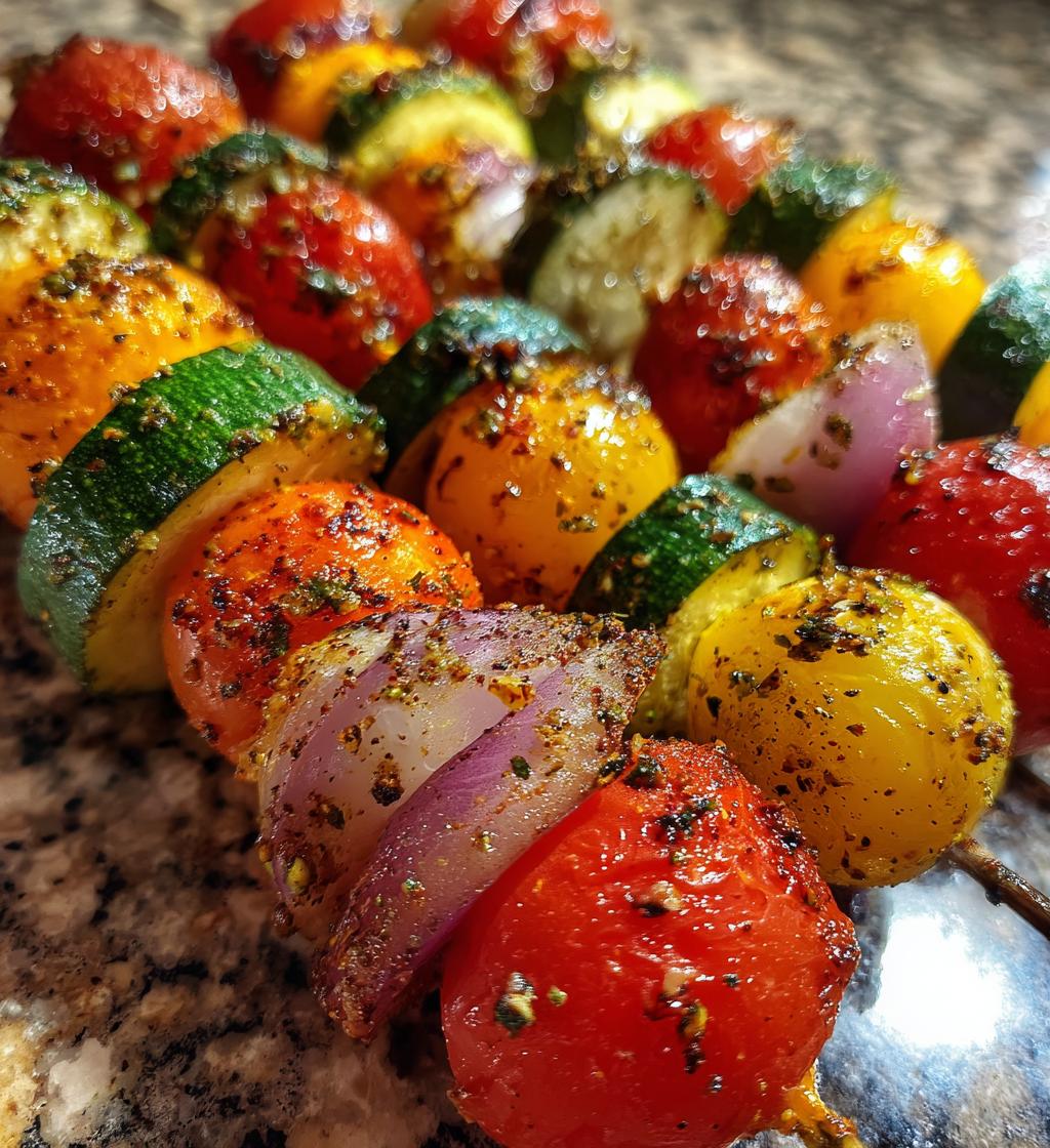 easy air fryer veggie skewers recipe tips - detail 1