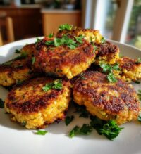 healthy air fryer chickpea patties recipe