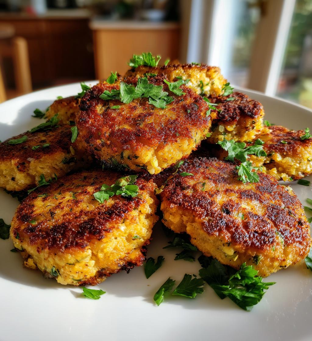 healthy air fryer chickpea patties recipe