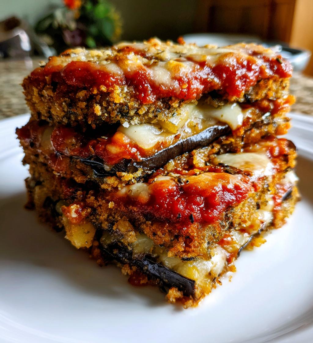 healthy air fryer eggplant parmesan light