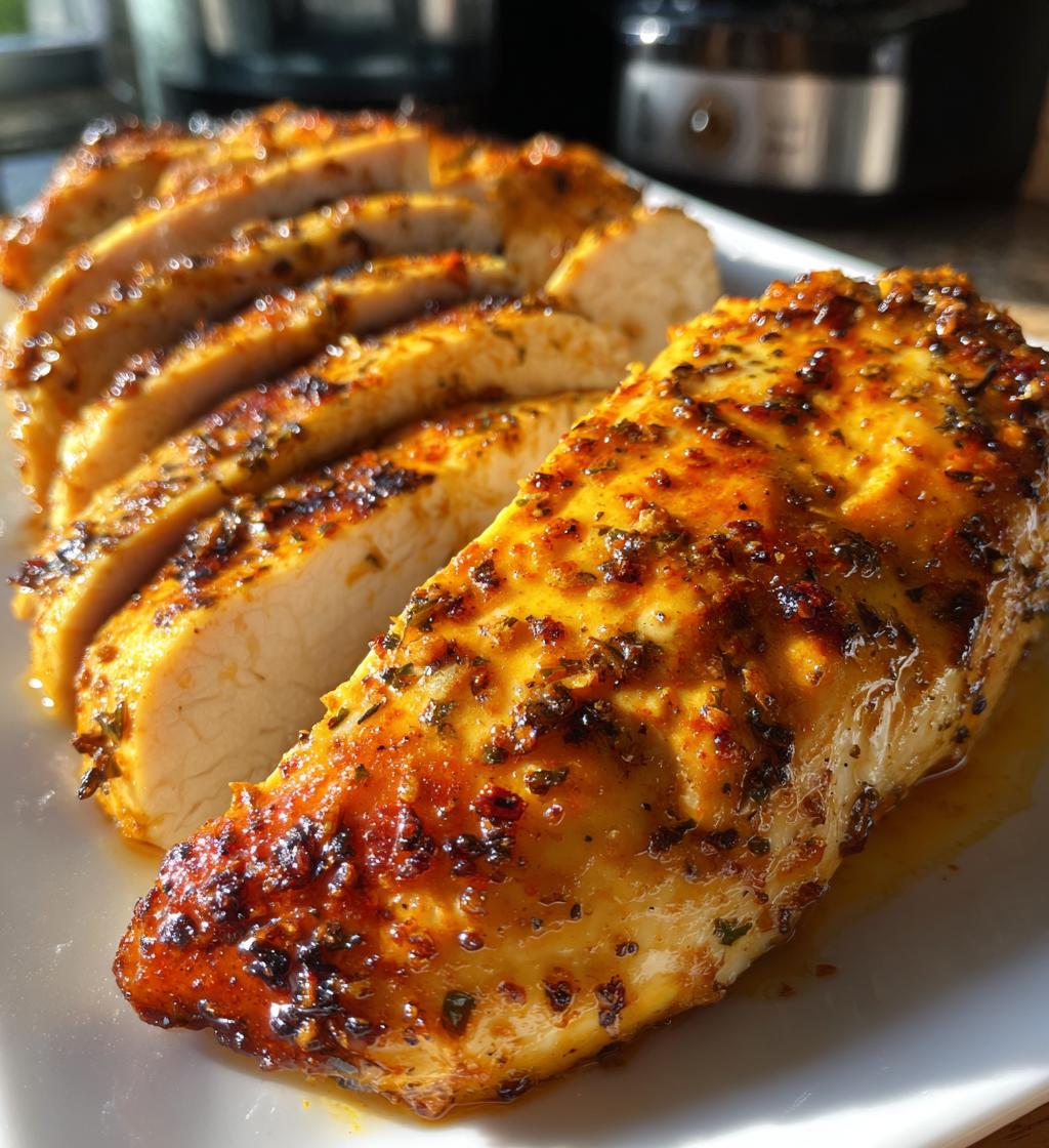 juicy air fryer chicken fillets - detail 1